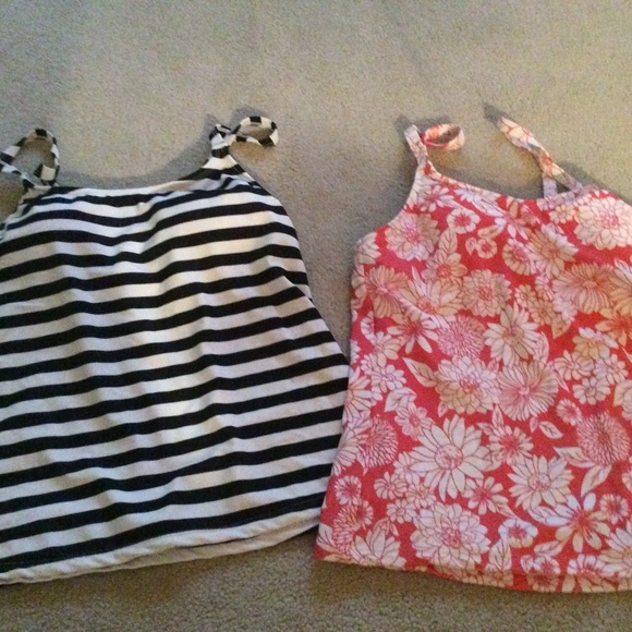 Two Bathing Suit Tops Kmart - Picture 1 of 9